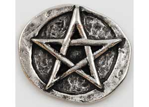 Pentagram Pocket Stone - Click Image to Close