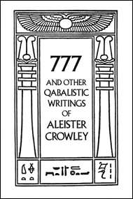 777 & Other Qabalistic Writings by Aleister Crowley - Click Image to Close