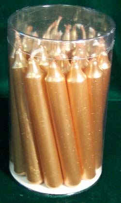Gold Chime Candle 20 pack