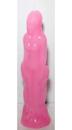 Pink Female Iconic Candle