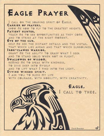 Eagle Prayer poster - Click Image to Close