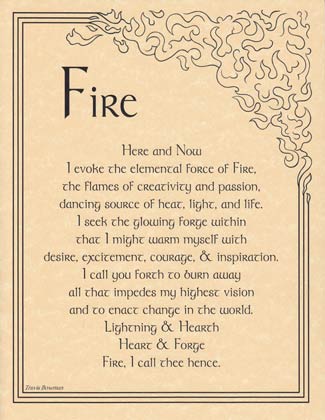 Fire Evocation Poster - Click Image to Close