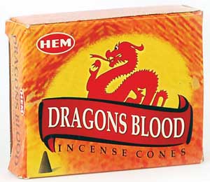 HEM Dragon`s Blood 10 incense cones