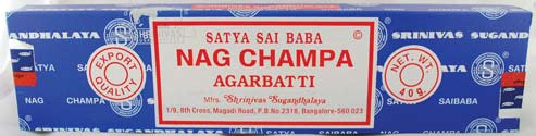 Nag Champa incense sticks 40 grams - Click Image to Close
