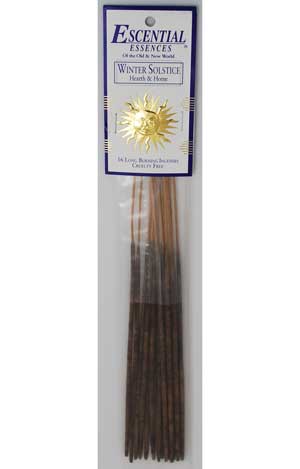 Winter Solstice Escential Essences Incense Sticks - Click Image to Close