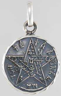 Tetragrammaton Sterling Silver pendant