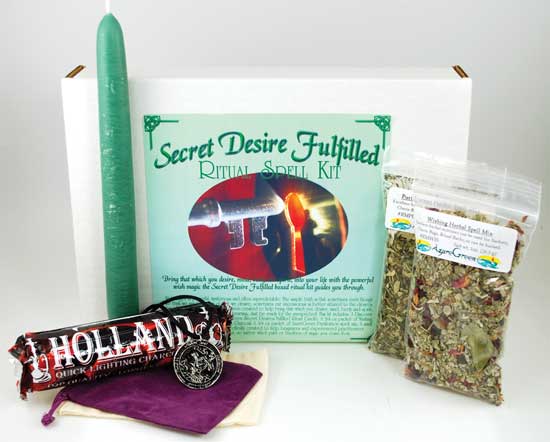 Secret Desire Fulfilled Boxed ritual kit - Click Image to Close