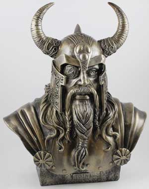 Odin Bust - Click Image to Close