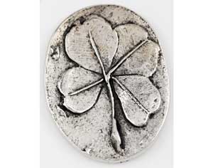 Clover pocket stone - Click Image to Close