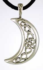 Celtic Moon Celestial Amulet