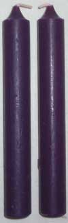 Purple Chime Candle 20 pack - Click Image to Close