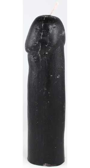 Male Genital Candle Black - Click Image to Close