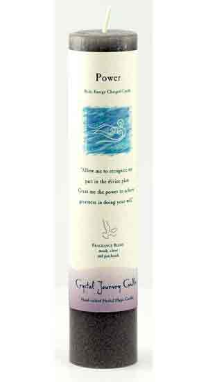 Power Reiki Charged Pillar Candle - Click Image to Close