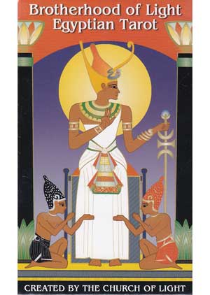 Brotherhood of Light Egyptian tarot deck by Church of Light