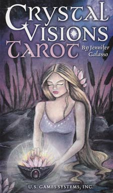 Crystal Visions Tarot Deck by Jenifer Galasso - Click Image to Close