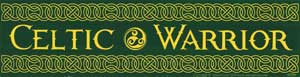 Celtic Warrior bumper sticker - Click Image to Close