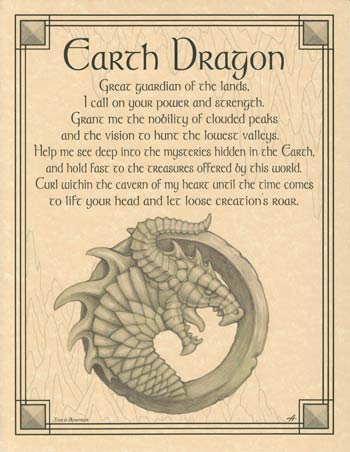 Earth Dragon Poster - Click Image to Close