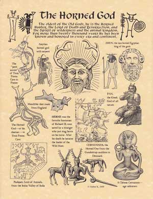 Horned God poster - Click Image to Close