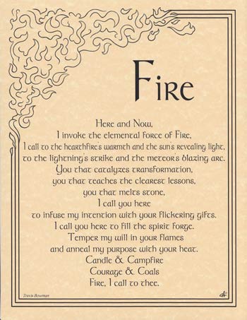 Fire Invocation poster - Click Image to Close