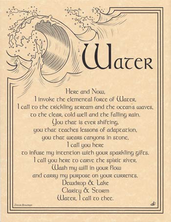 Water Invocation poster - Click Image to Close