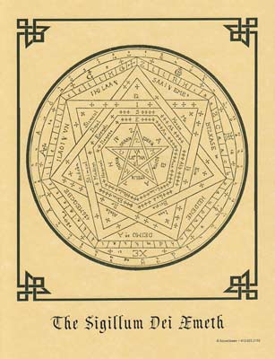 Sigillum Dei Aemeth poster - Click Image to Close