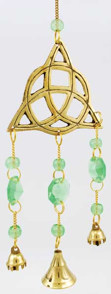 Brass Triquetra Wind chime