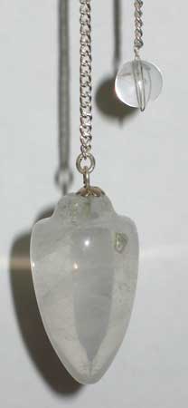 Clear Quartz Pendulum