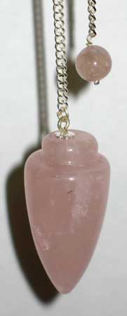 Rose Quartz Pendulum - Click Image to Close