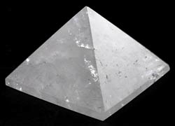 Small Quartz Crystal Pyramid 30-40mm - Click Image to Close