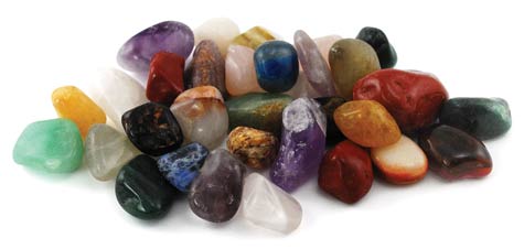 1lb Mixed Tumbled Stones