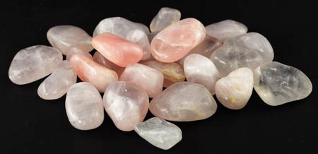 1lb Rose Quartz tumbled stones - Click Image to Close