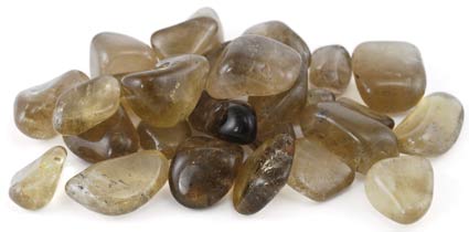 1lb Smokey Quartz Tumbled Stones