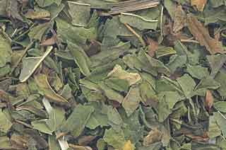 Peppermint Leaf cut 1oz 1618 gold