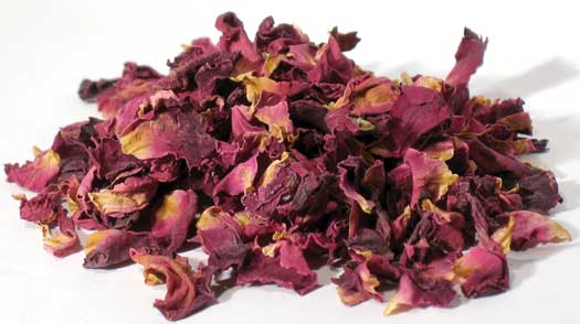 Red Rose Buds & Petals 1 Lb - Click Image to Close