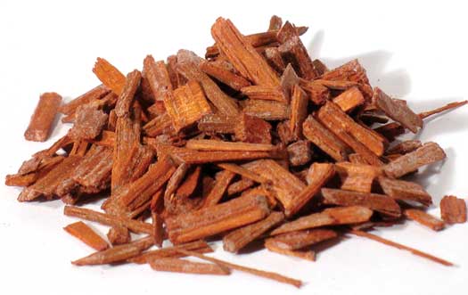 Red Sandalwood chips 1oz 1618 gold