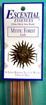 Mystic Forest Escential Essences Incense Sticks - Click Image to Close