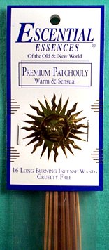 Patchouli Escential Essences Incense Sticks