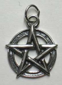 Small Pentagram Pendant - Click Image to Close