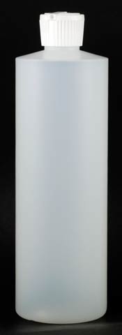 16oz Plastic Bottle with Flip Top - Click Image to Close