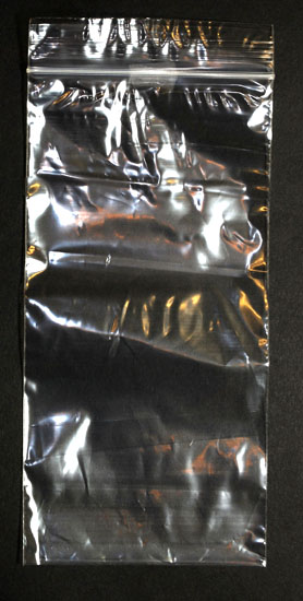 Ziplock Bags 4x8 100/pkg