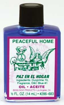 Peaceful Home Oil 4 dram - Click Image to Close