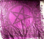 Large Pentagram Altar Cloth