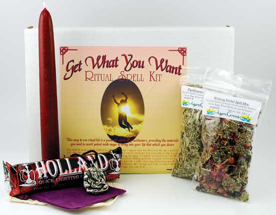 Get What You Want Boxed ritual kit - Click Image to Close