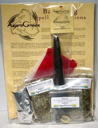 Banishing ritual kit - Click Image to Close