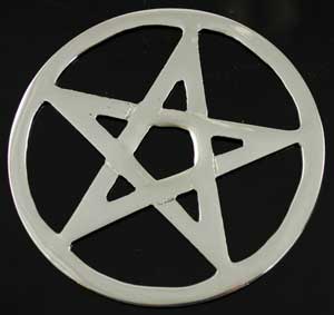 Small Pentagram Altar Tile 2 3/4" - Click Image to Close