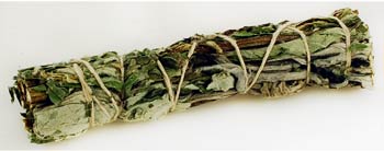 Small Black Sage Smudge Stick - Click Image to Close