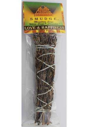 Love & Happiness smudge stick 5"- 6" - Click Image to Close