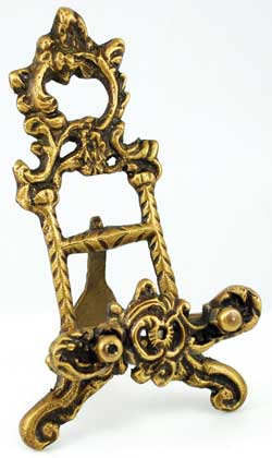Brass Scrying Mirror 6" holder - Click Image to Close