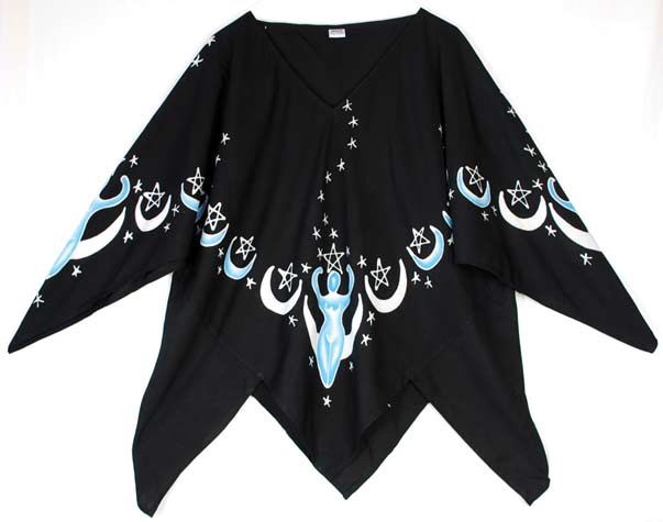 Moon Goddess Large Top black - Click Image to Close