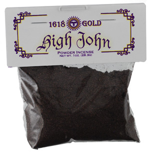 High John Powder Incense 1618 Gold - Click Image to Close